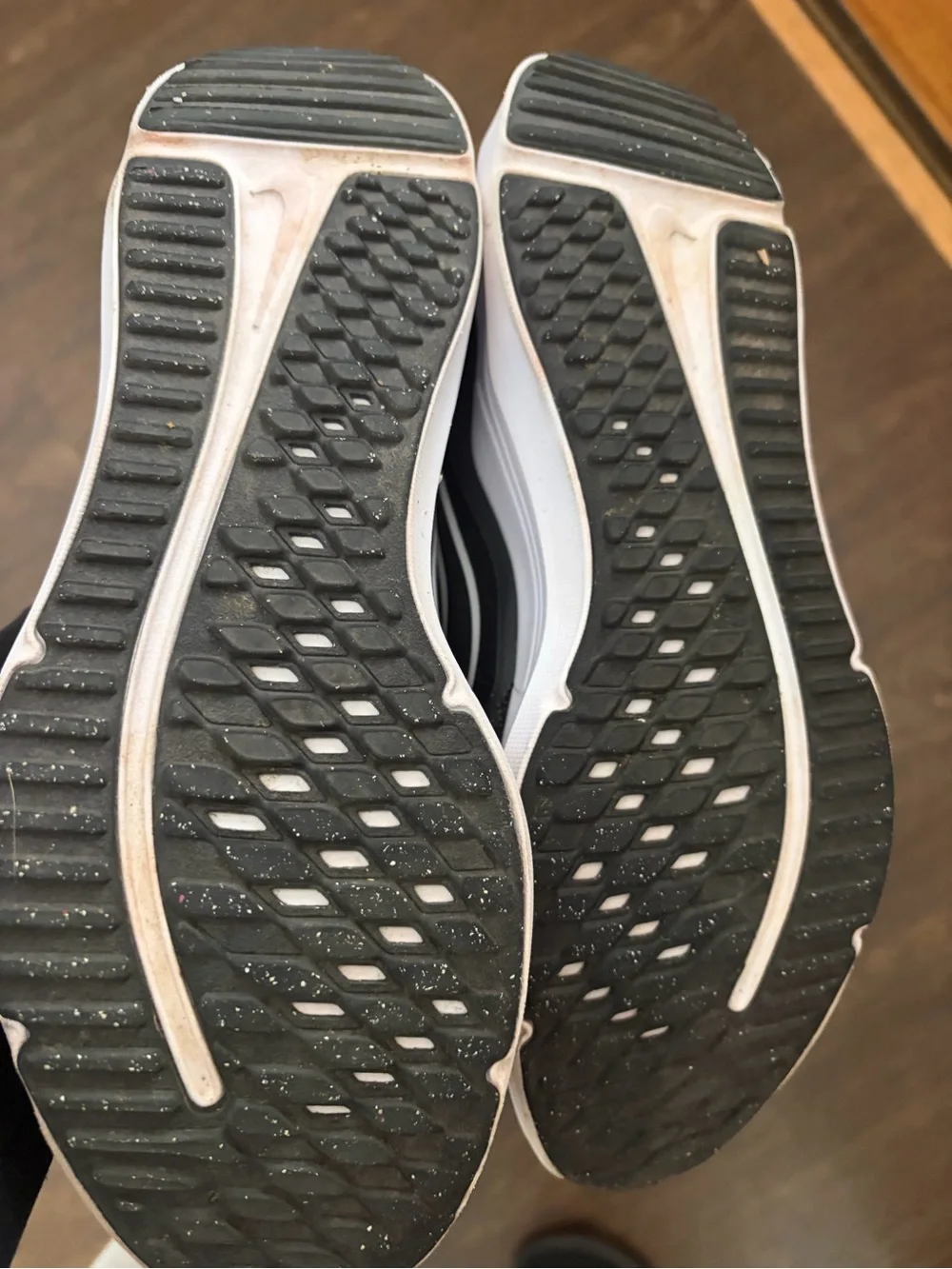 Nike Kids Black and White Athletic Sneakers